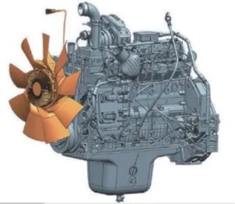 High-Wear-Resistant 0.58 m3 Bucket with Anti-Shedding Teeth of the Hyundai HW155