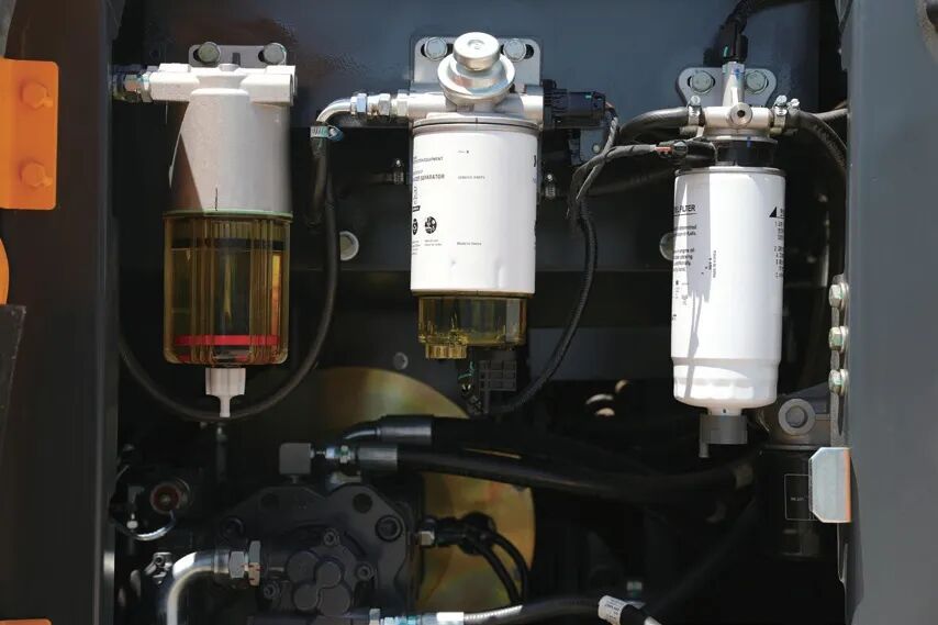Centralized Filter Elements for Easy Maintenance of the Hyundai HX130 Centralized Filter Elements for Easy Maintenance of the Hyundai HX130