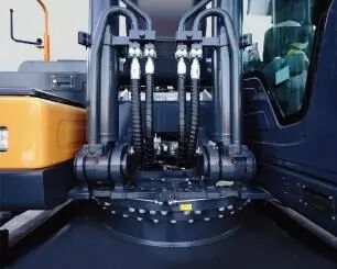 Reinforced Hydraulic Cylinders and Piping of the Hyundai HX380VL